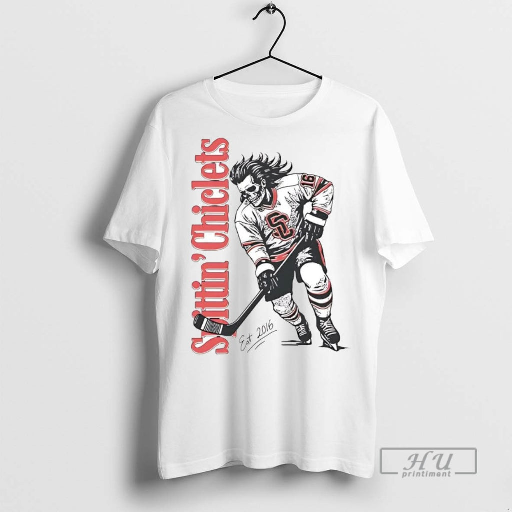 Officials Spittin Chiclets Skullet Est 2016 T Shirts