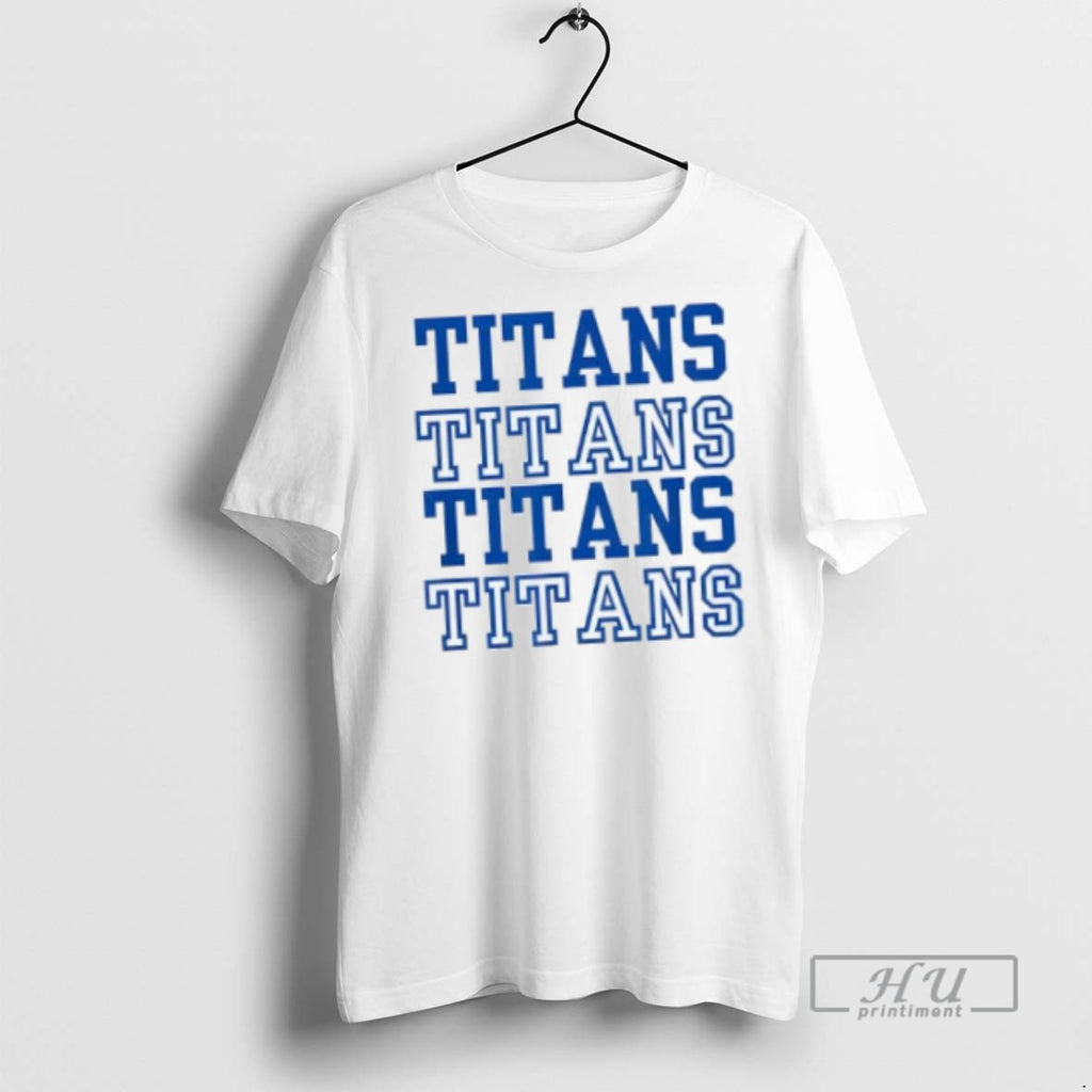 Officials Stacked Text Volleyball Team Titans Titans T Shirt