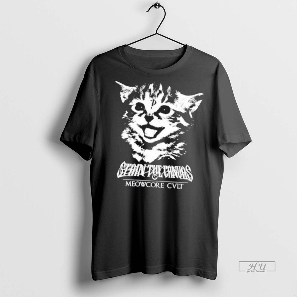 Officials Stain The Canvas Meowcore Cvlt T Shirt Sweater