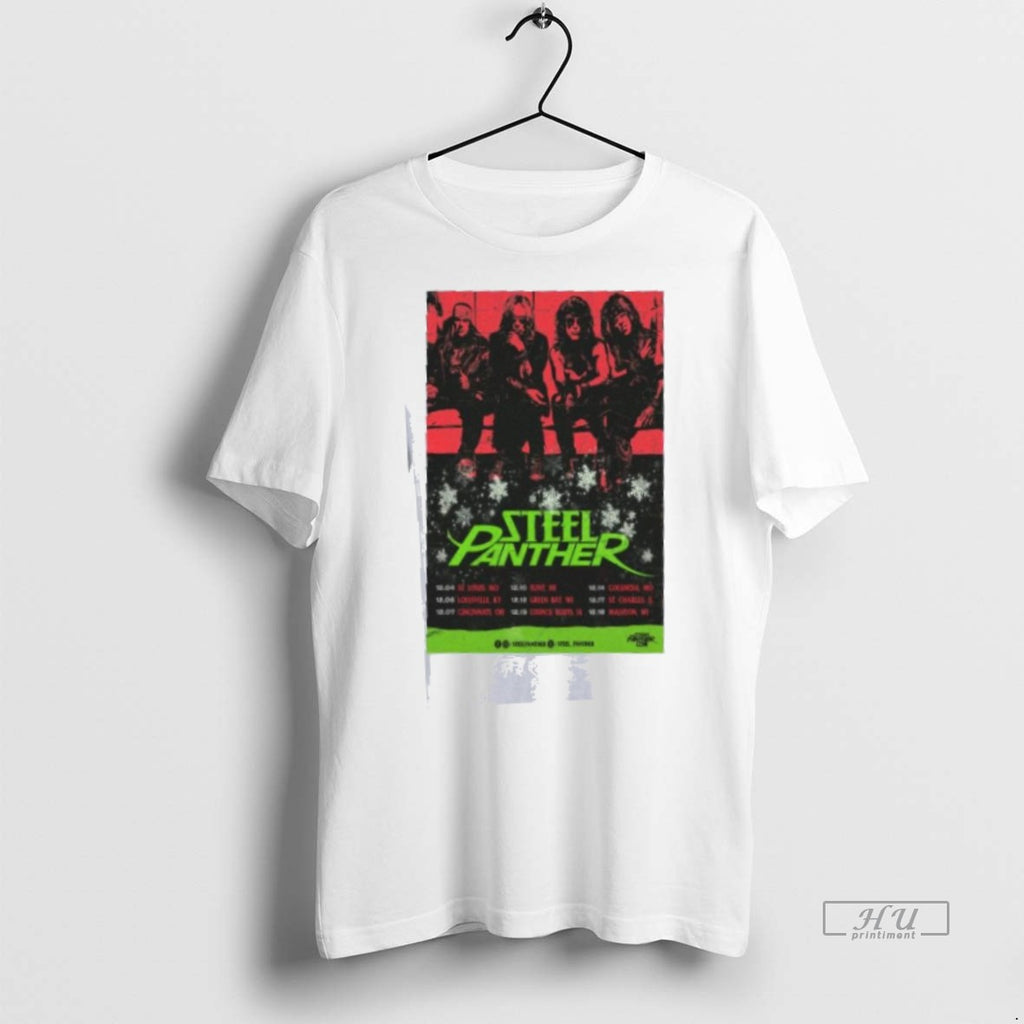 Officials Steel Panther December Shows 2025 Tee Shirt Sweater