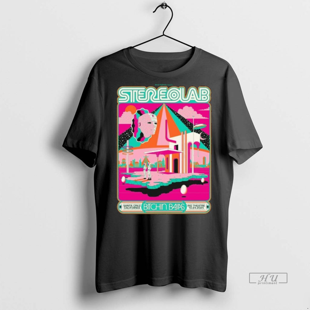 Officials Stereolab Rio Theatre Santa Cruz Ca Oct 24 2025 Tee Shirt Sweater