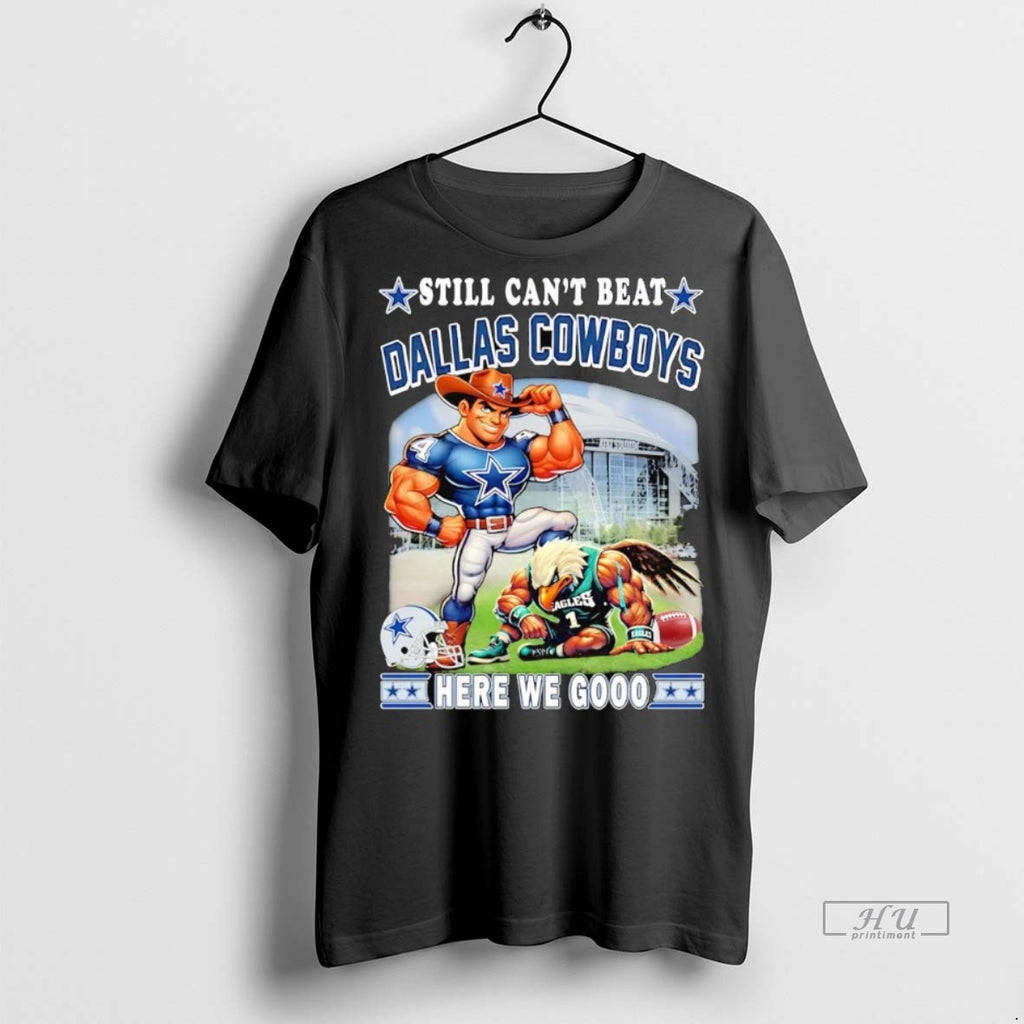 Officials Still Cant Beat Dallas Cowboys Here We Go Mascot T Shirt Sweater