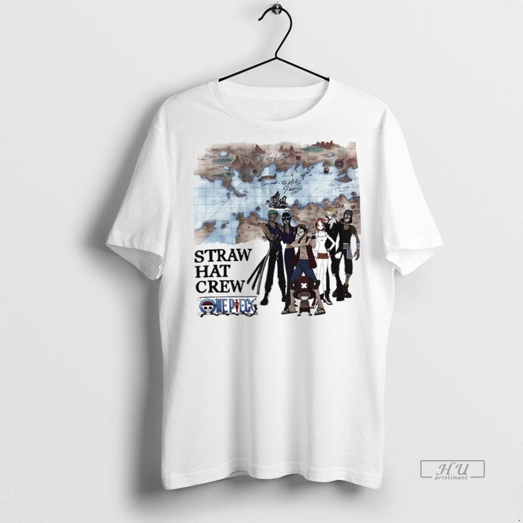 Officials Straw Hat Crew Grand Line Map Tee Shirt Sweater