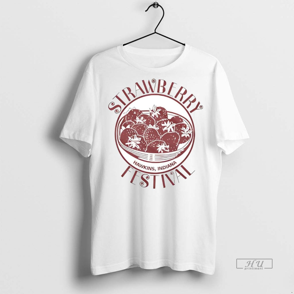 Officials Strawberry Festival Hawkins Indiana Tee Shirt Sweater
