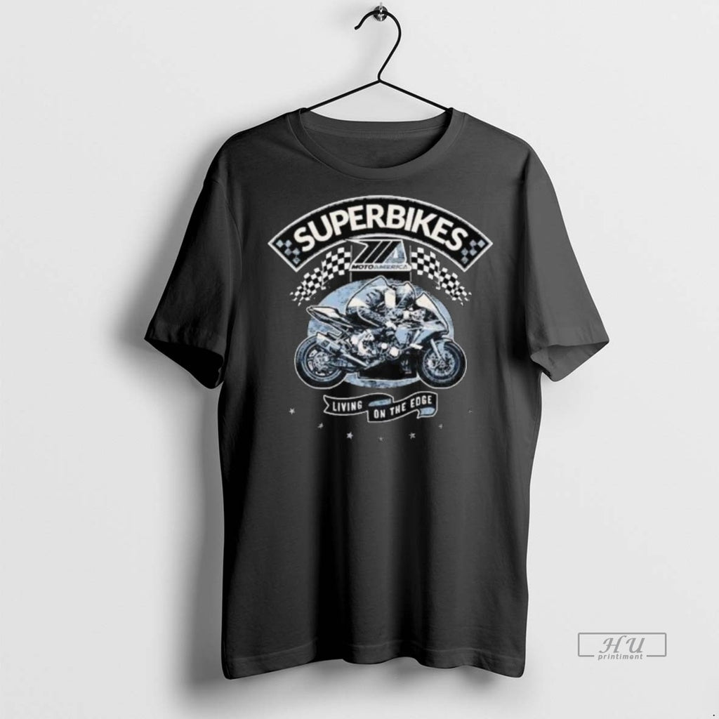 Officials Superbikes Motoamerica Living On The Edge Long Sleve Tee Shirt Sweater