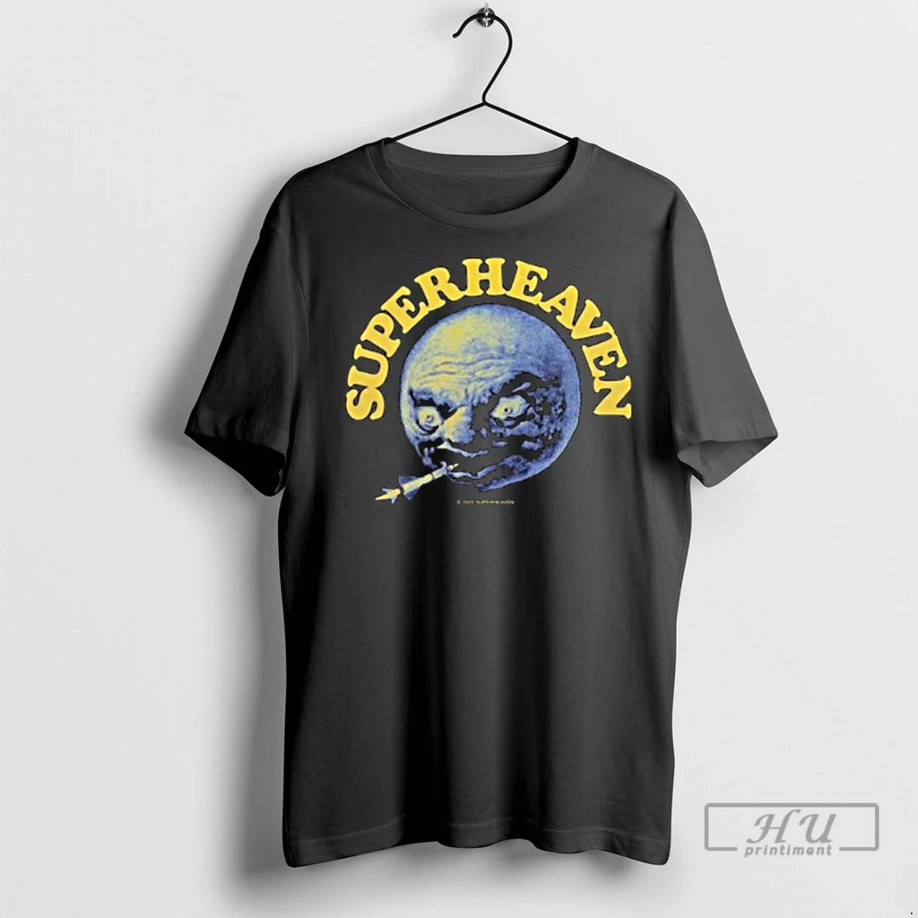 Officials Superheaven Mr Moon Rocket Long Sleve T Shirt