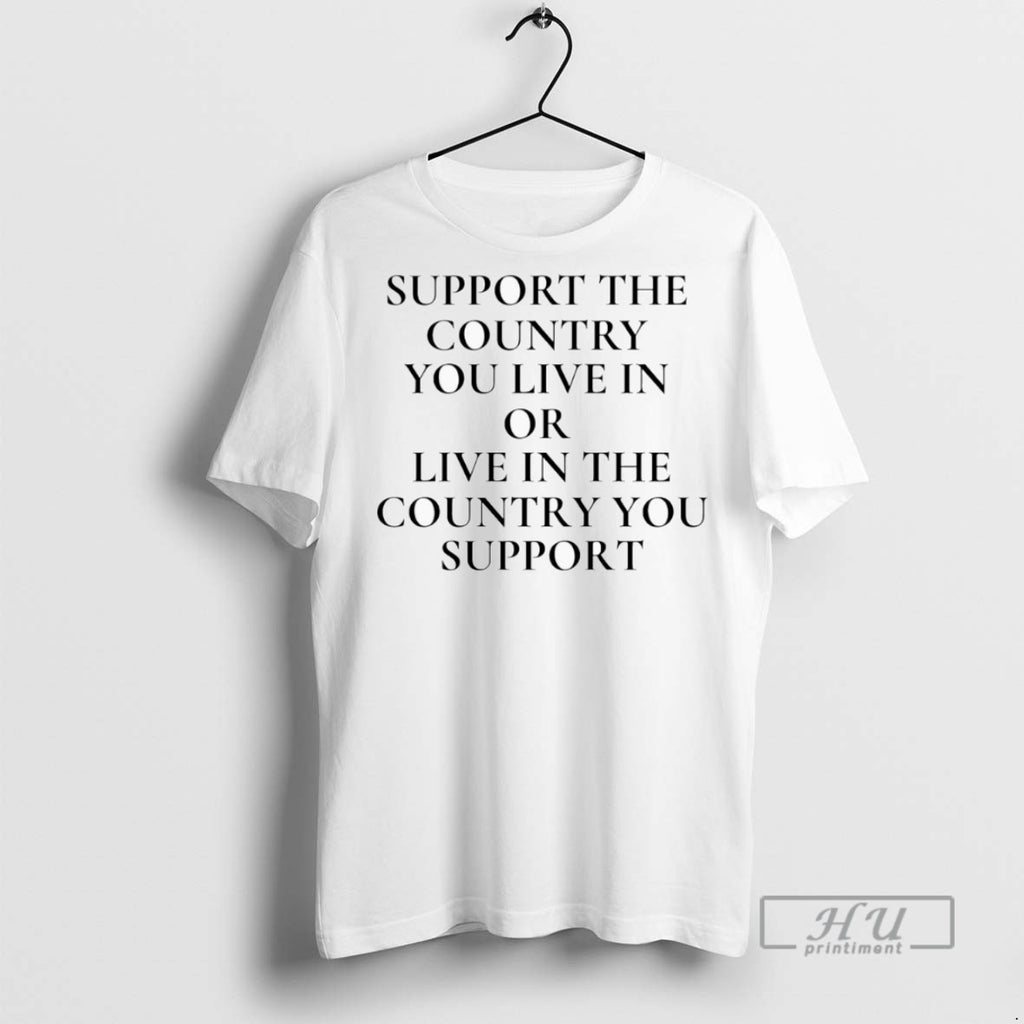 Officials Support The Country You Live In Or Live In The Country You Support