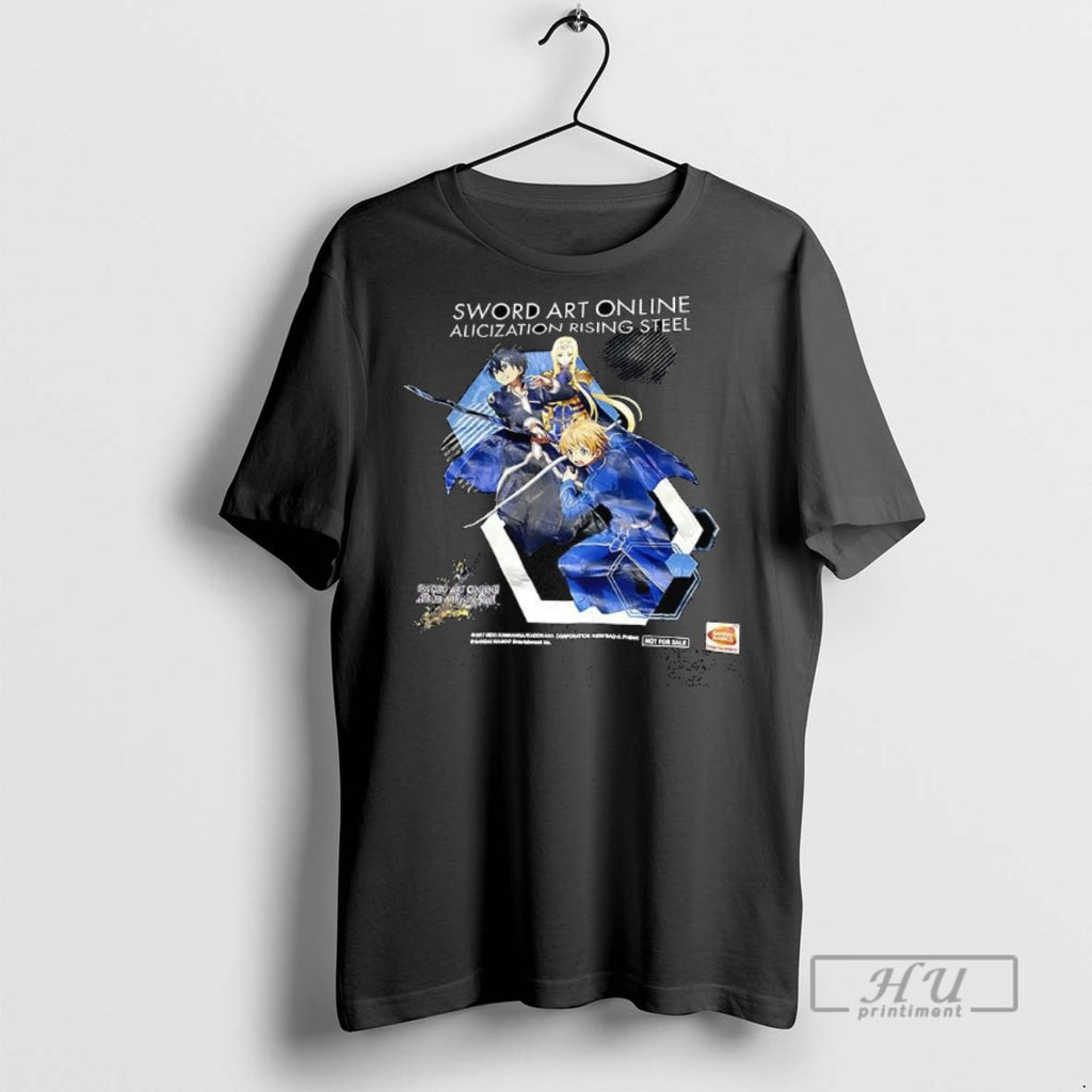 Officials Sword Art Online Alicization Rising Steel T Shirt