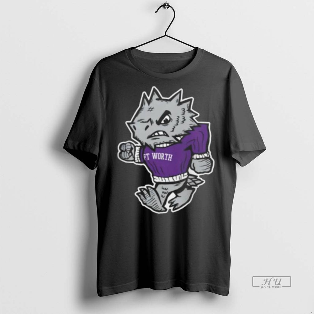 Officials Tcu Horned Frogs Fort Worth Mascot T Shirt Sweater
