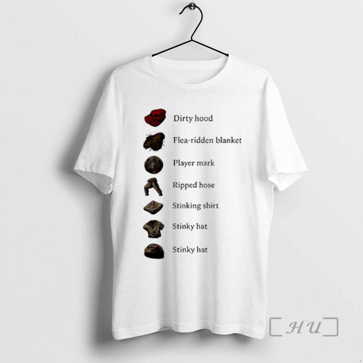 Officials The True Gamer Set In Kcd2 Dirty Hood Flea Ridden Blanket Premium T Shirts