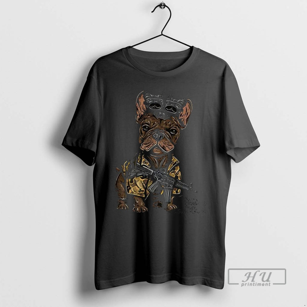 Officials Tactical French Bulldog 2025 Graphic T Shirt