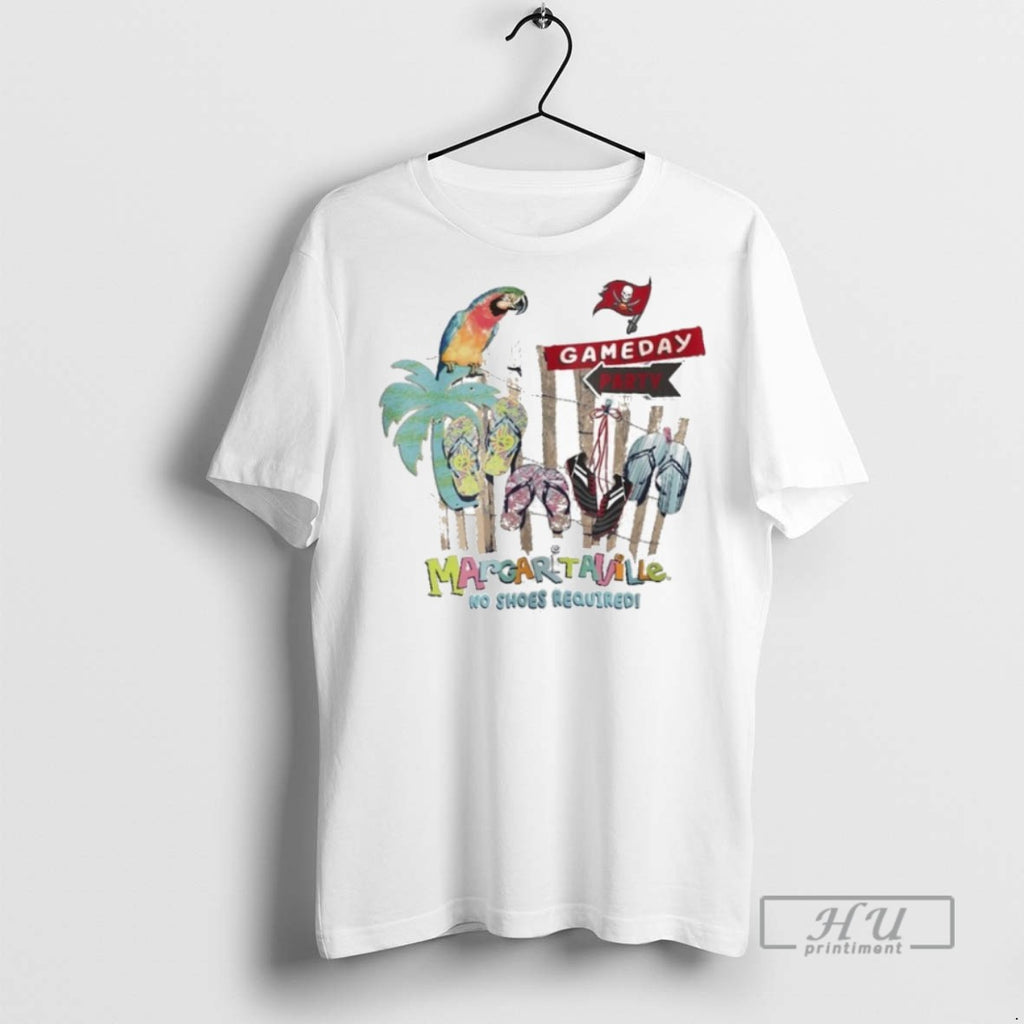 Officials Tampa Bay Buccaneers Gameday Party Margaritaville No Shoes Required T Shirts Sweatshirt Hoodies