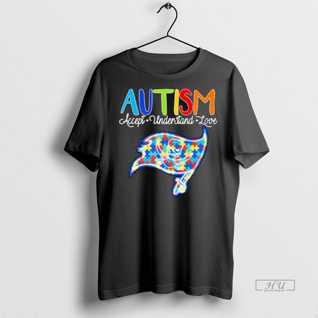 Officials Tampa Bay Buccaneers Autism Accept Understand Love Tee Shirt Sweater