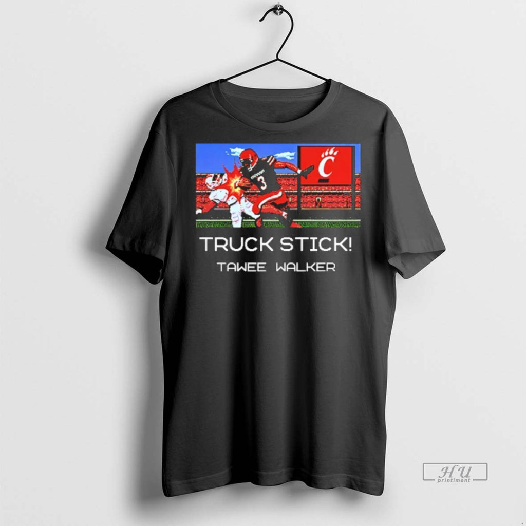 Officials Tawee Walker Truck Stick Cincinnati Bearcats Football Tee Shirt Sweater