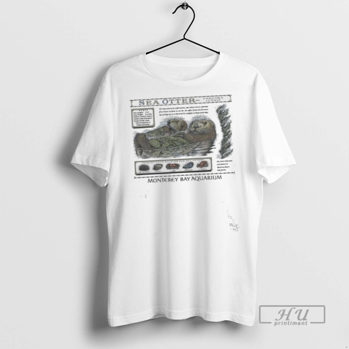 Officials Taylor Sea O Tter Emhydra Lutris Monterey Bay Aquarium Otter T Shirt