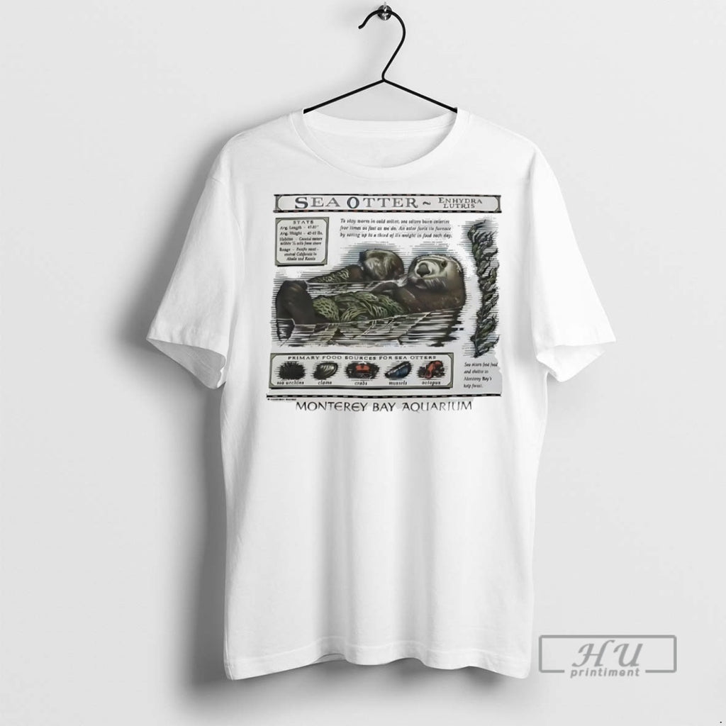 Officials Taylor Sea Otter Monterey Bay Aquarium T Shirt