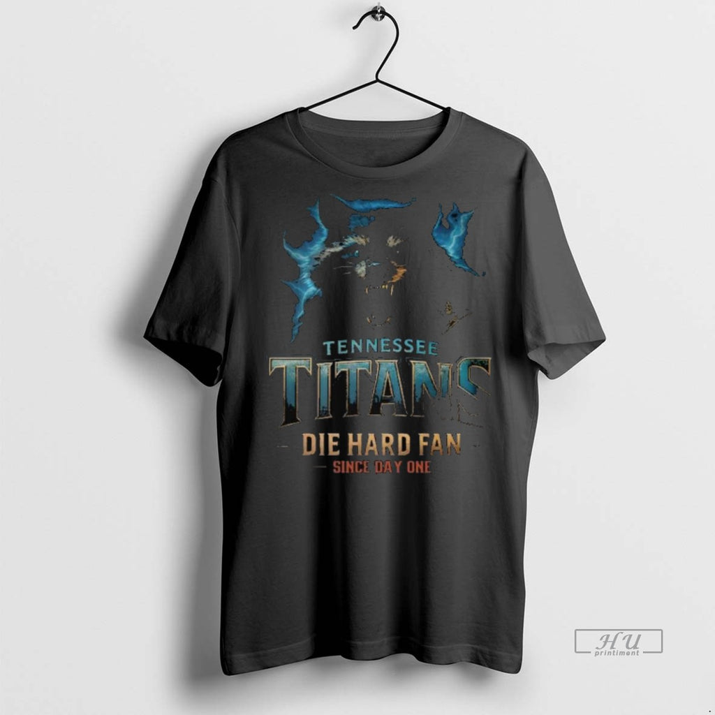 Officials Tennessee Titans Die Hard Fan Since Day One Long Sleve Shirt Sweater