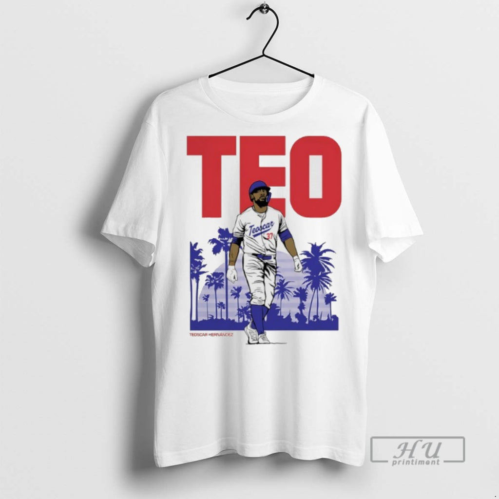 Officials Teo Teoscar Hernandez Los Angeles Dodgers October Baseball T Shirt