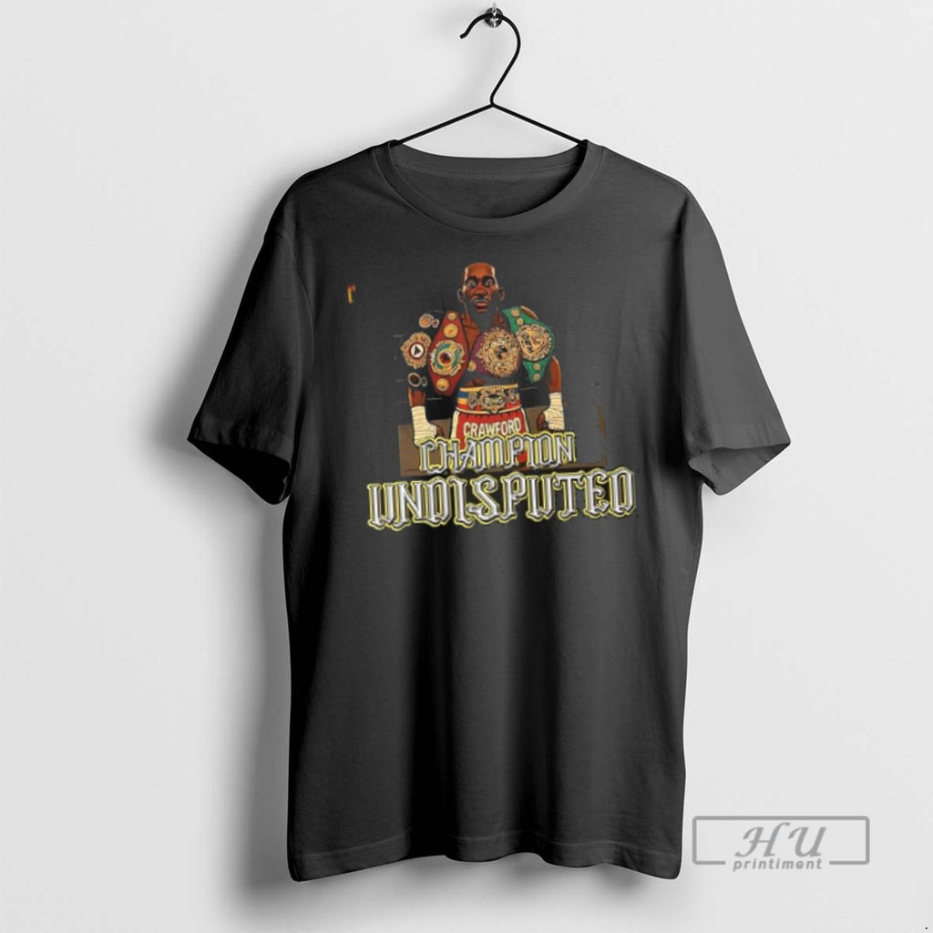 Officials Terrance Crawford Undisputed Champion Boxing Graphic T Shirt