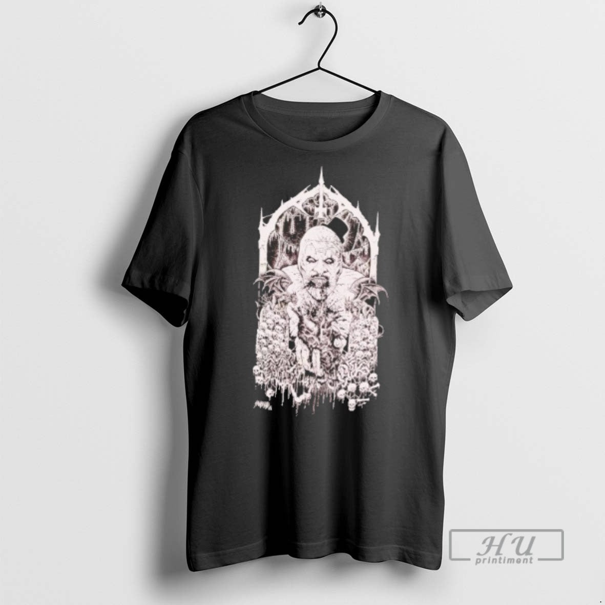 Officials Terrifer X Sawblade666 Art The Clown Heart T Shirt