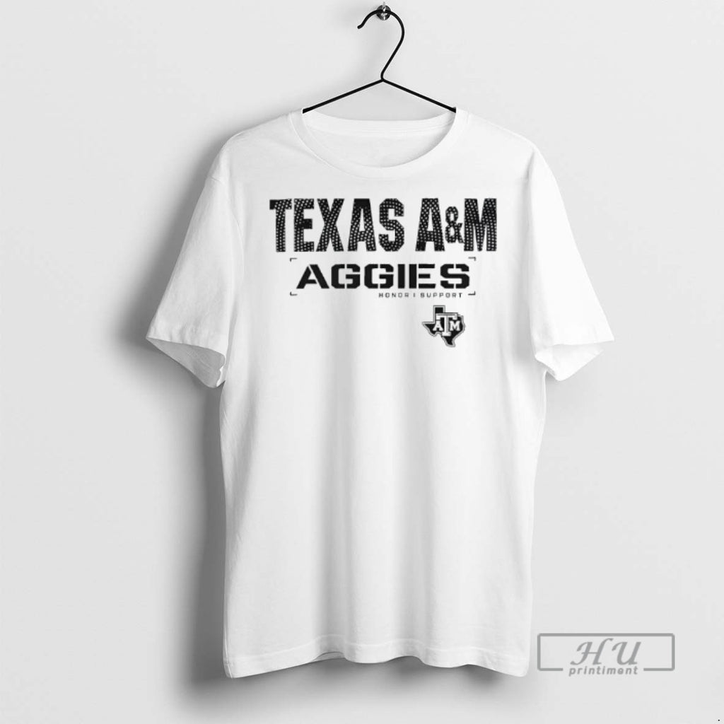 Officials Texas Am Aggies Merch 2025 Military Appreciation Pre Game T Shirt