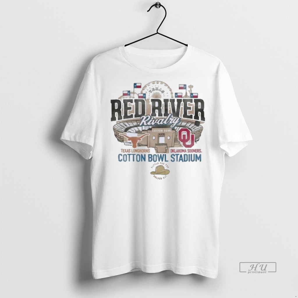 Officials Texas Longhorns Red River Rivalry 2025 Vs Oklahoma Sooners T Shirt Sweater