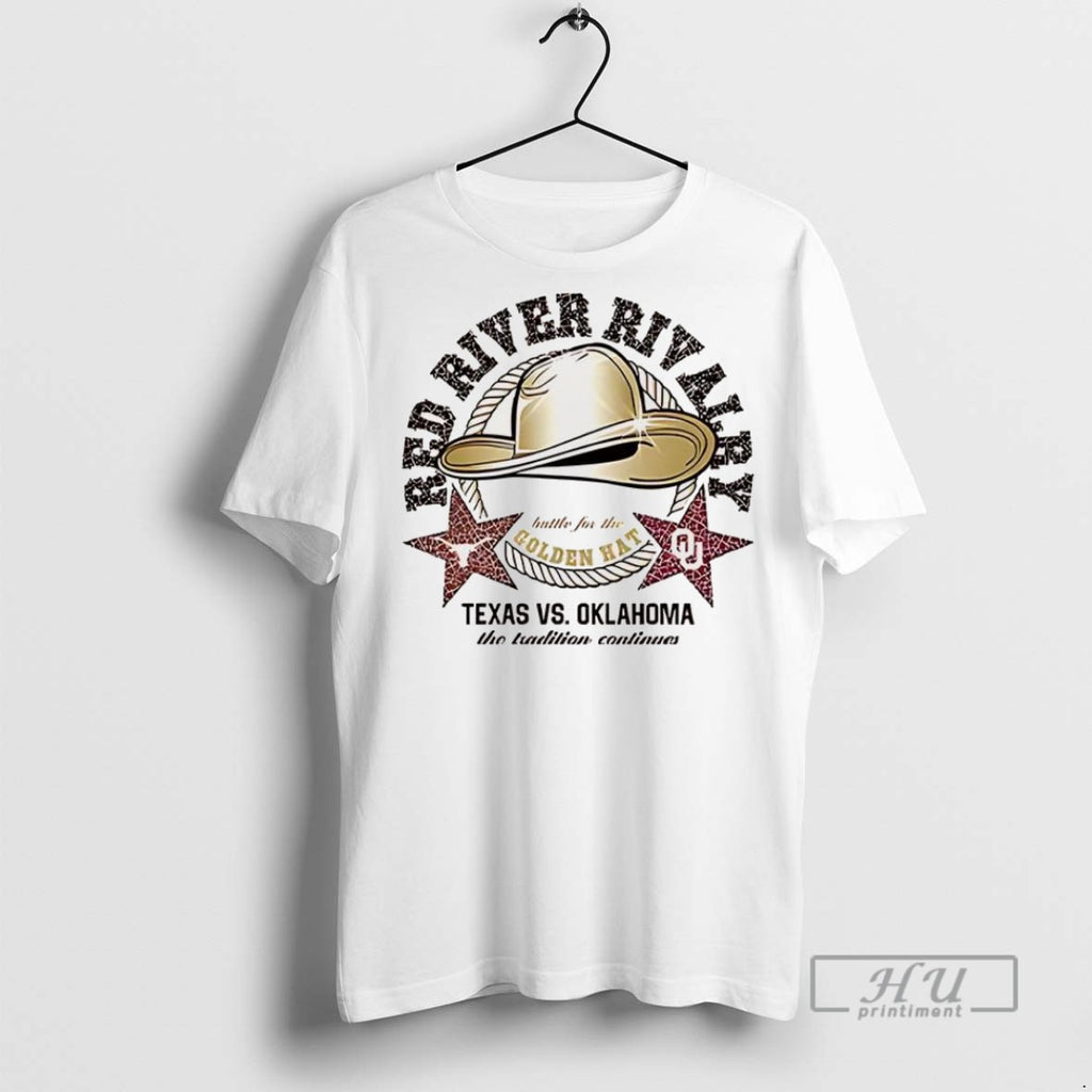 Officials Texas Longhorns Vs Oklahoma Sooners Red River Rivalry T Shirt