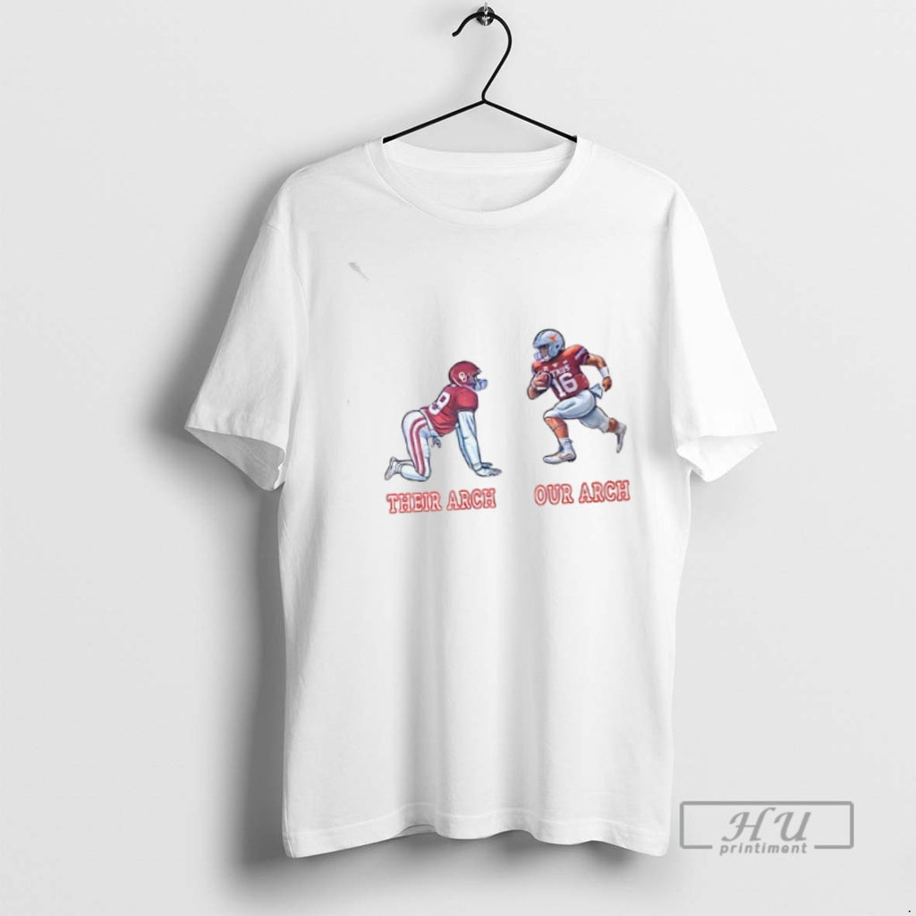 Officials Texas Longhorns Vs Oklahoma Sooners Their Arch Our Arch T Shirt