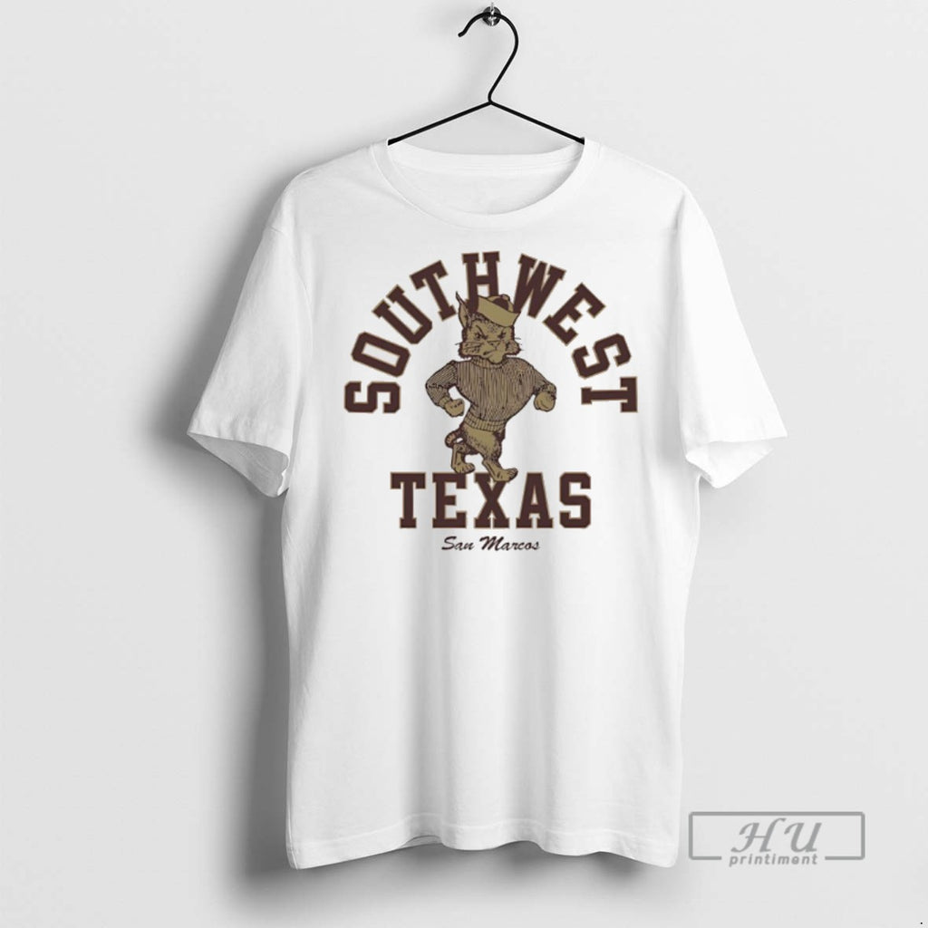 Officials Texas State Southwest Texas San Marcos Bobcat T Shirts