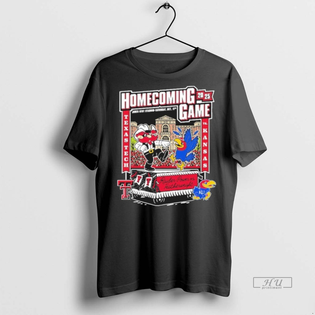 Officials Texas Tech Vs Kansas 2025 Homecoming Gameday Tee Shirt Sweater