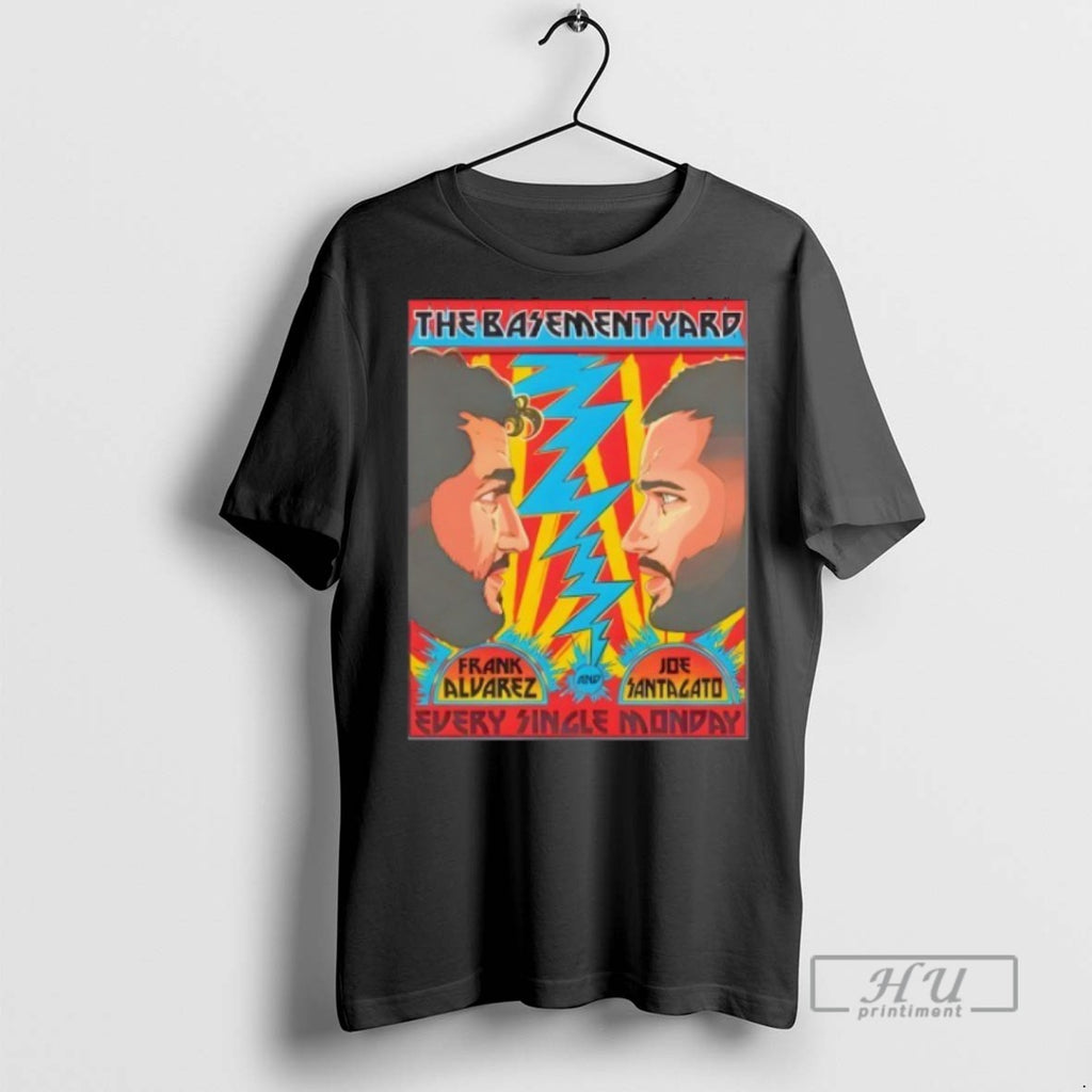 Officials The Basement Yard Frank Alvarez Vs Joe Santagato Every Single Monday T Shirt