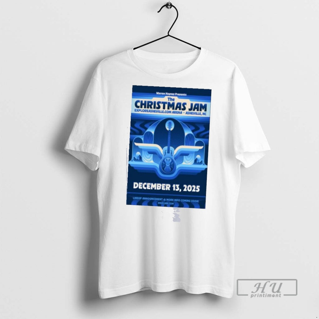 Officials The Christmas Jam In Asheville Nc Event Dec 13 2025 T Shirt