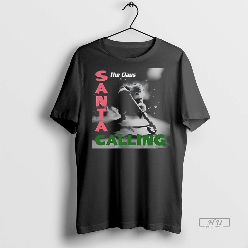 Officials The Claus Santa Calling Hockey Christmas Tee Shirt Sweater