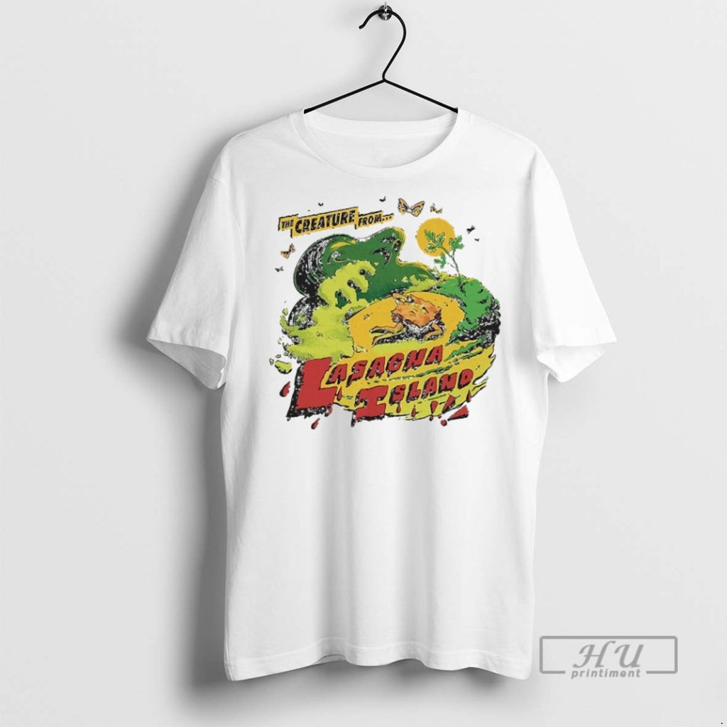 Officials The Creature From Lasagna Island Of The Month Oct 2025 T Shirt