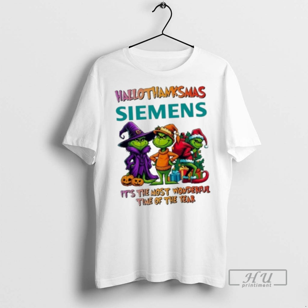 Officials The Grinch Siemens Logo Hallothanksmas Its The Most Wonderful Time Of The Year