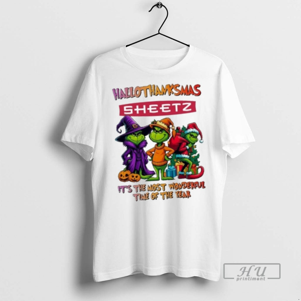 Officials The Grinch Sheetz Logo Hallothanksmas Its The Most Wonderful Time Of The Year