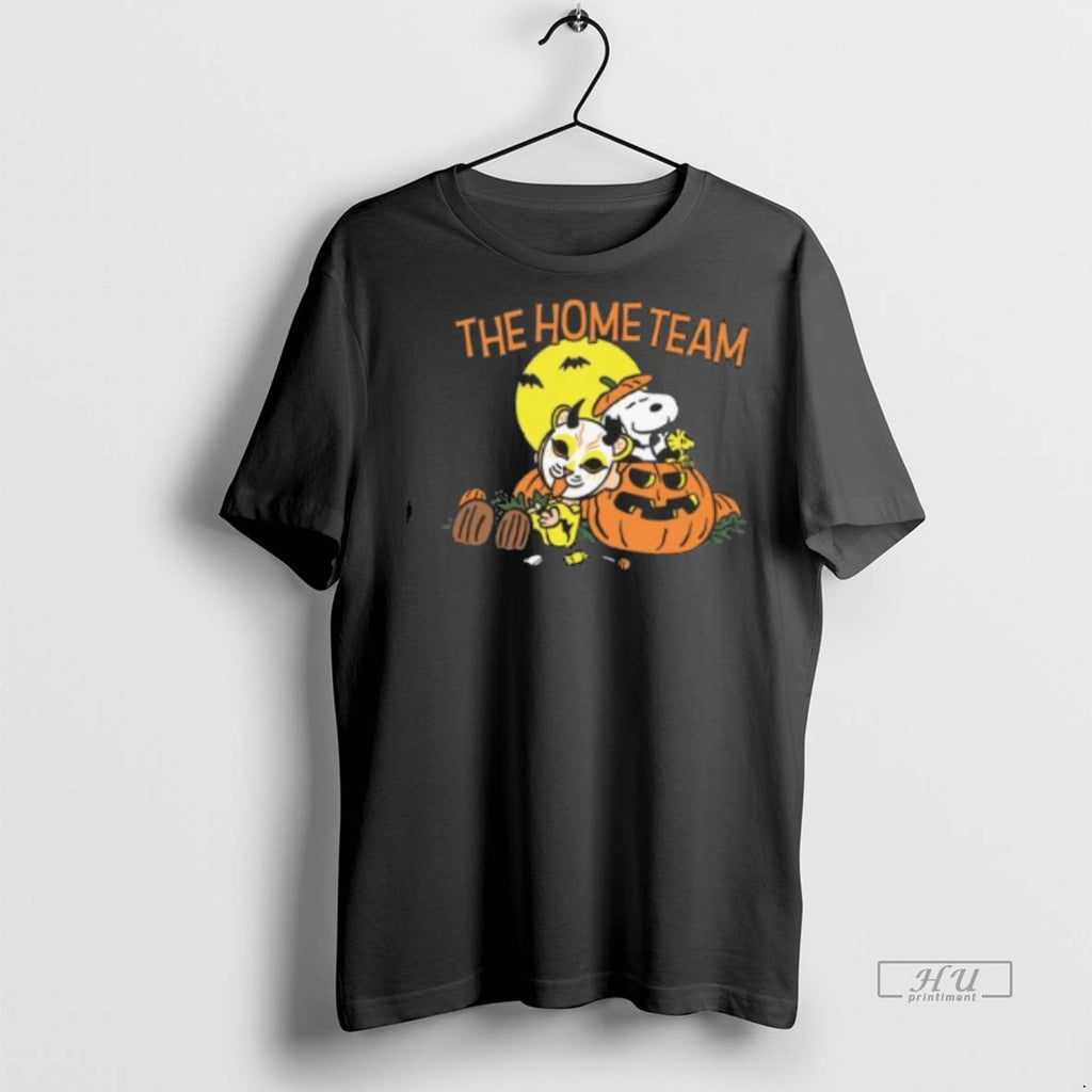 Officials The Home Team Peanuts Helloween 2025 Tee Shirt Sweater