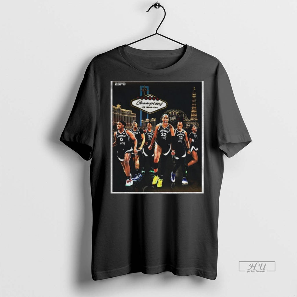 Officials The Las Vegas Aces Are The 2025 Wnba Champions Tee Shirt Sweater
