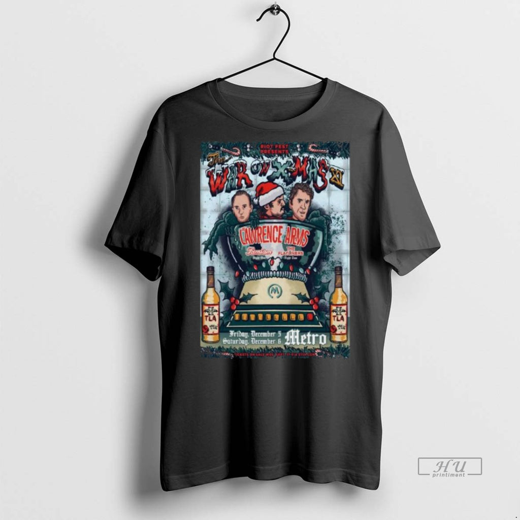 Officials The Lawrence Arms December 5 6 2025 Chicago Tour Long Sleve Tee Shirt Sweater