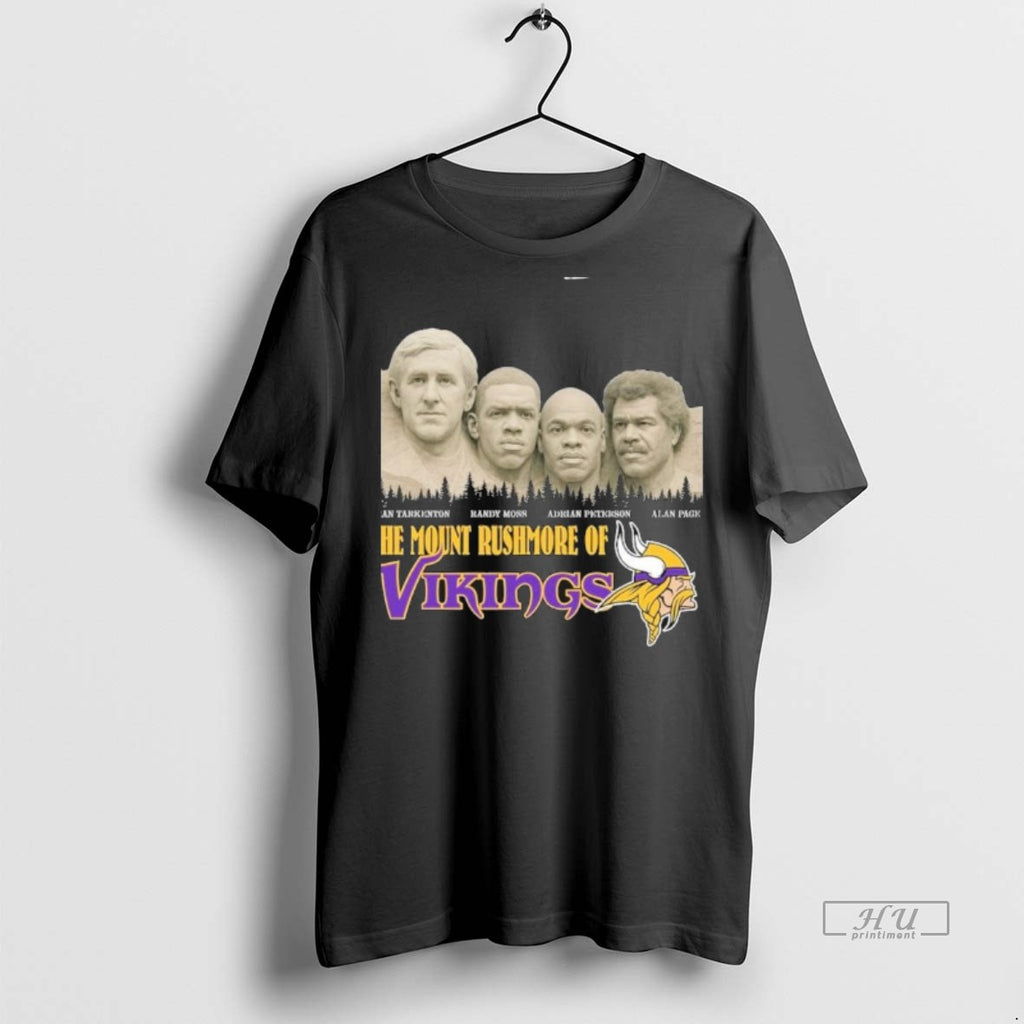 Officials The Mount Rushmore Of Minnesota Vikings Legends Tee Shirt Sweater