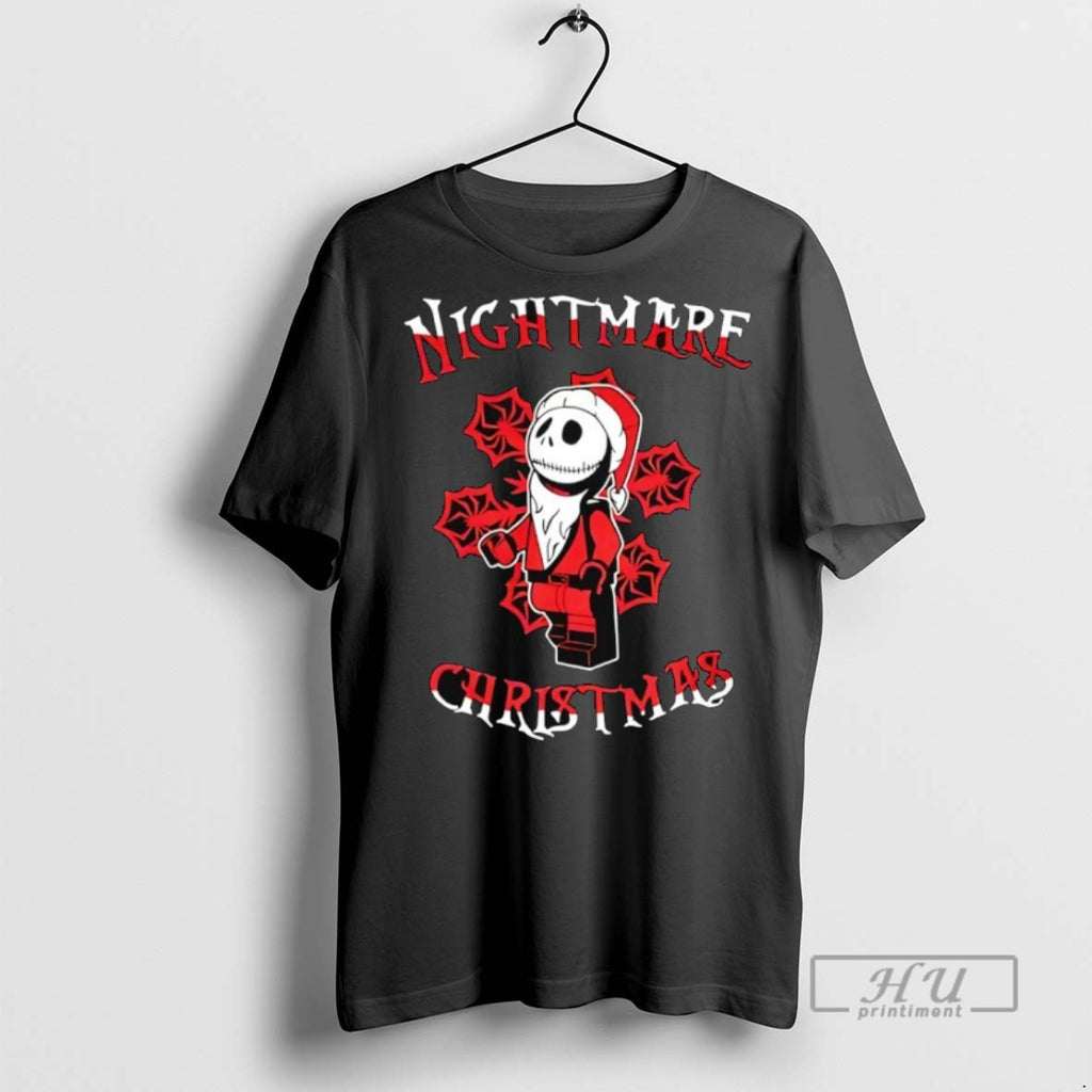 Officials The Nightmare Christmas Santa Jack Skellington T Shirts