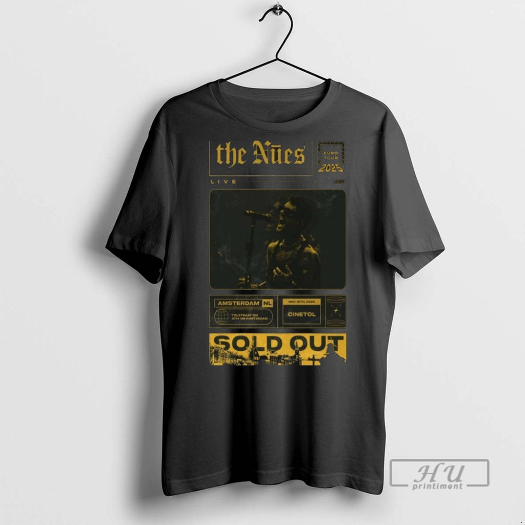 Officials The Nues Amsterdam Netherlands Euro Tour 2025 T Shirt