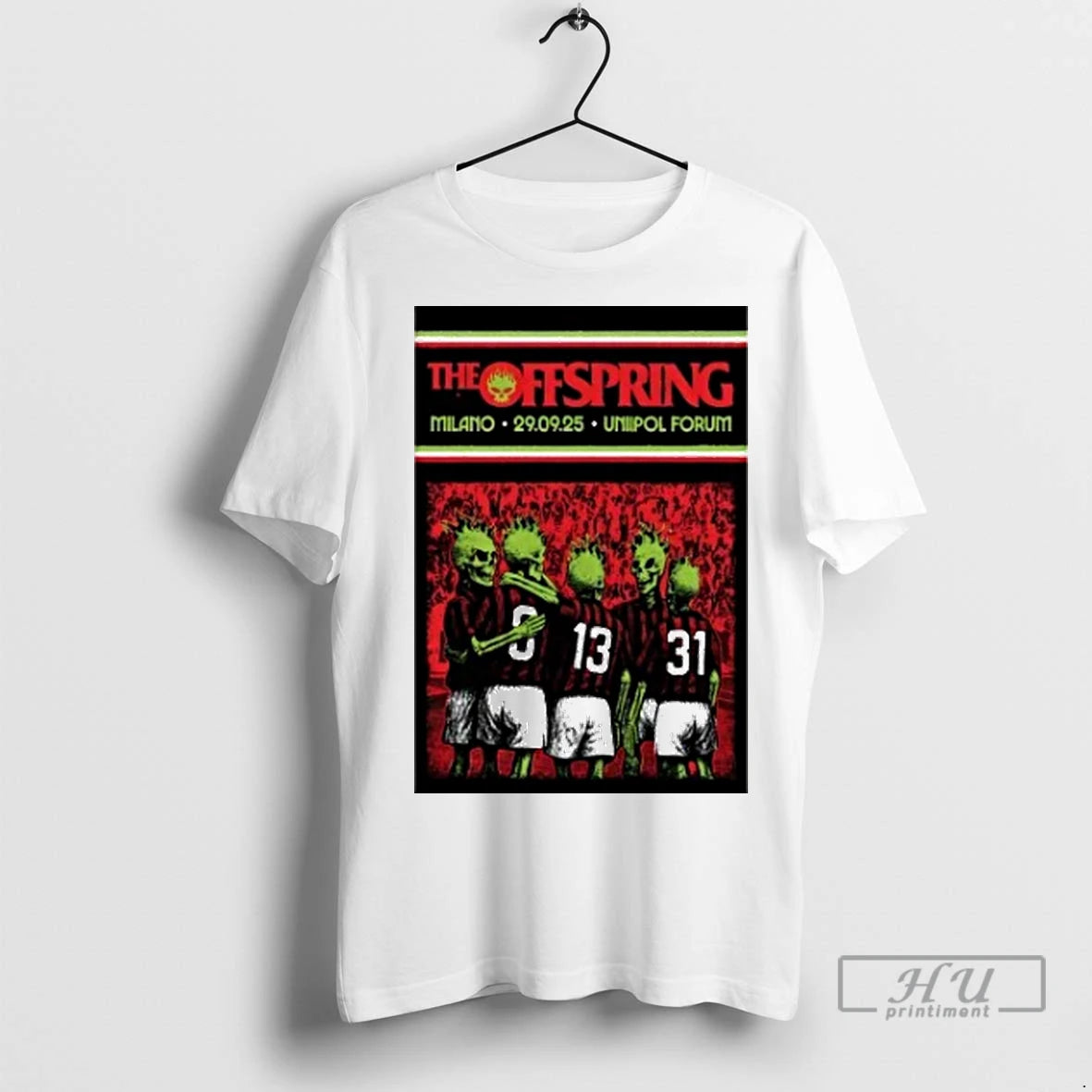 Officials The Offspring Milano Event On Sep 29 2025 T Shirts