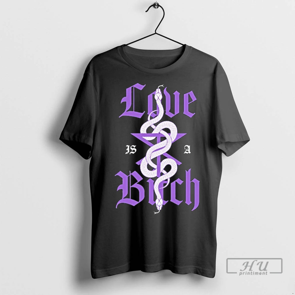 Officials The Rasmus Love Is A Bitch Snake T Shirt