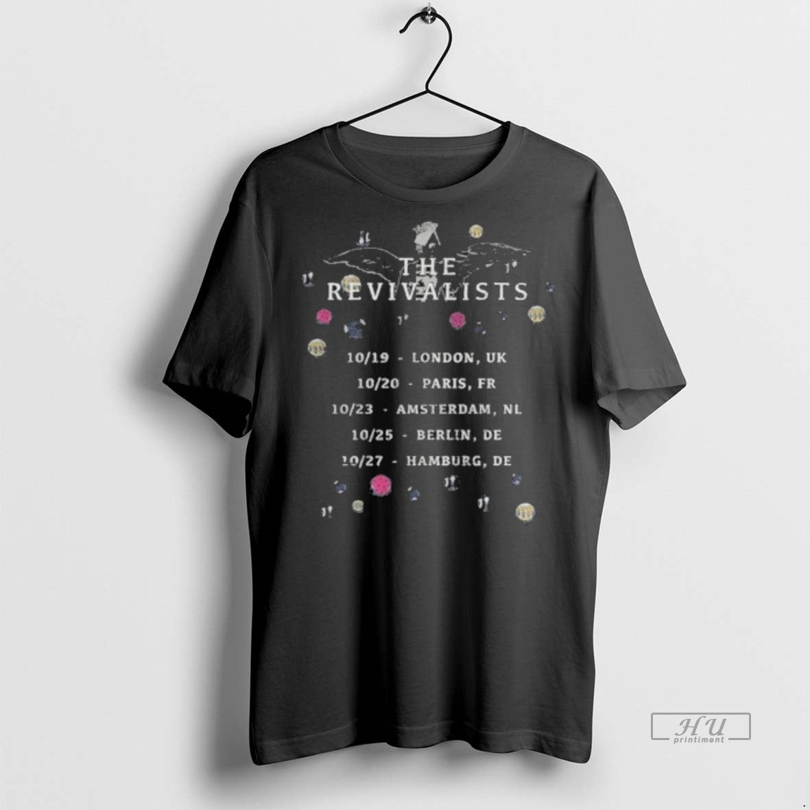 Officials The Revivalists Pour It Out Into The Night Tour 2025 Tee Shirt Sweater