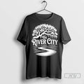 Officials The River City Moss Point Live Oak Est 1901 Ladies T Shirt