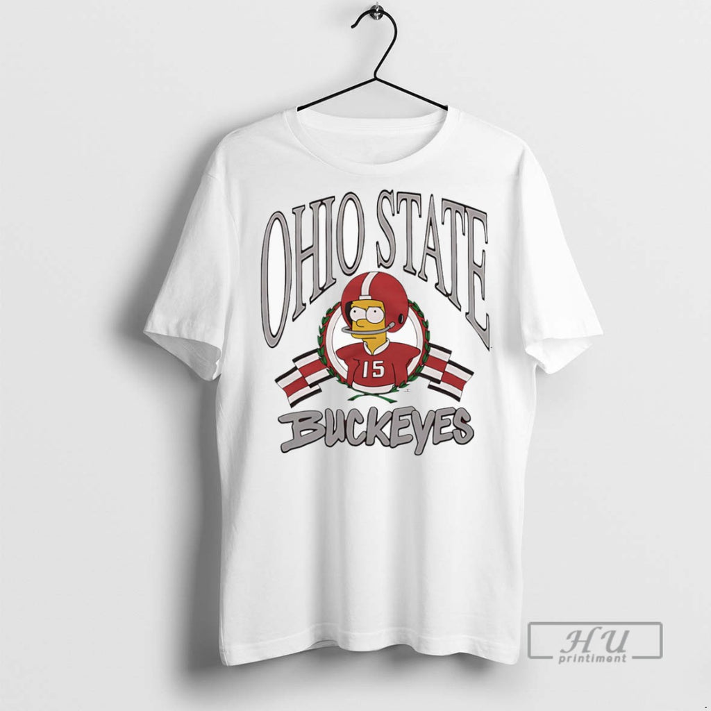 Officials The Simpsons Bart X Ohio State T Shirts Sweatshirt Hoodies