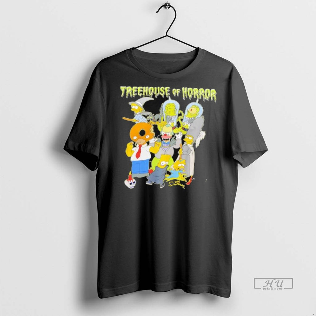 Officials The Simpsonss Annual Treehouse Of Horror Characters Tee Shirt Sweater
