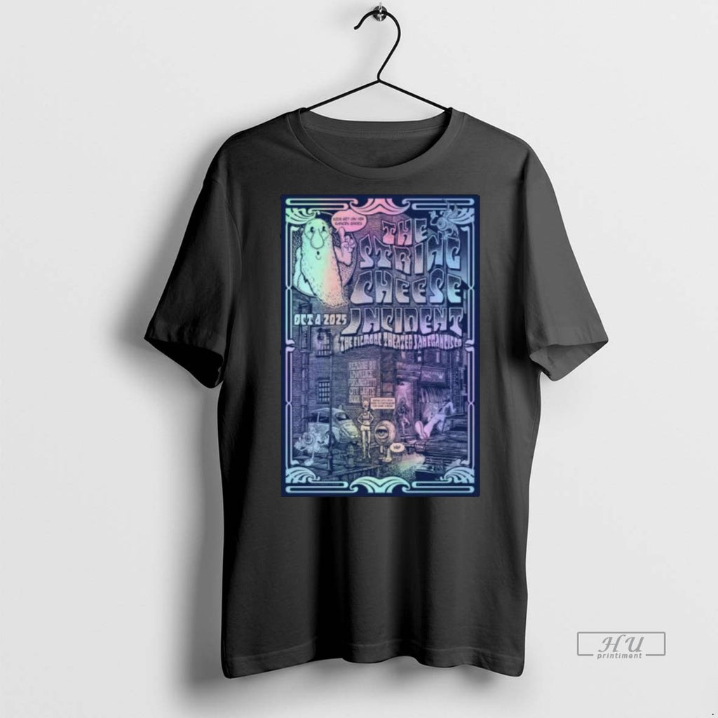 Officials The String Cheese Incident October 4 2025 The Fillmore San Francisco Ca Long Sleve