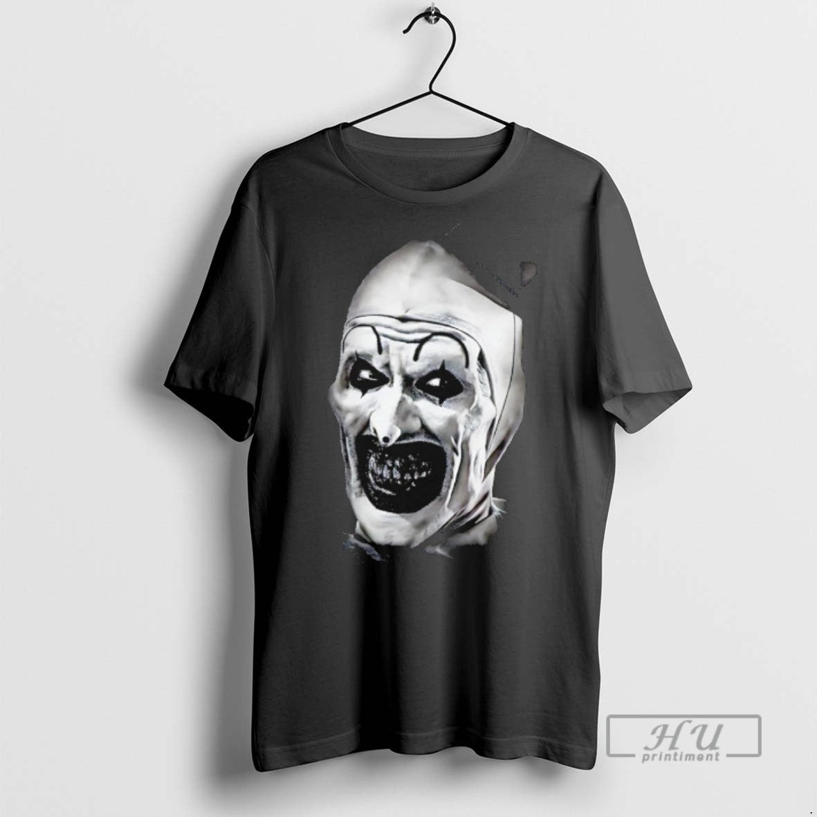 Officials The Terrifier Horror Character Big Face Halloween T Shirts